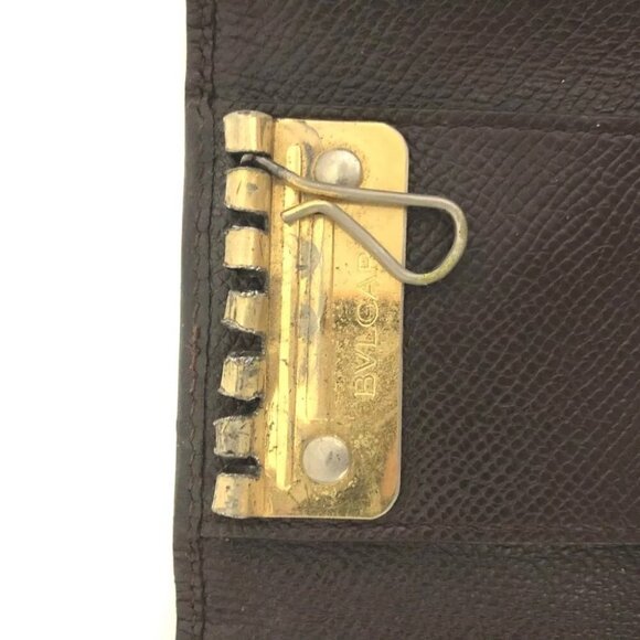 587111AP (V6) Bvlgari Key Case Classico 6 Ring Brown Leather - Picture 6 of 9